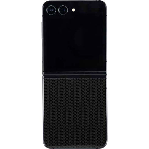 Specialty Vinyl Black Hex Texture Galaxy Z Flip5 5G Skin